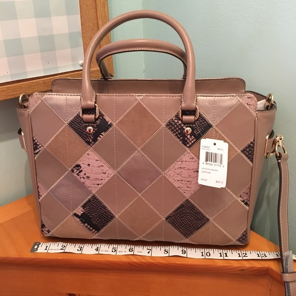 ⭐️⭐️ 2X HP⭐️⭐️ NWT 💯% Authentic Coach Blake Exotic Patchwork Satchel - Picture 3 of 16